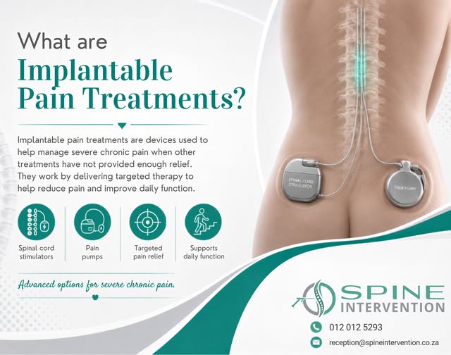 What are Implantable Pain Treatments