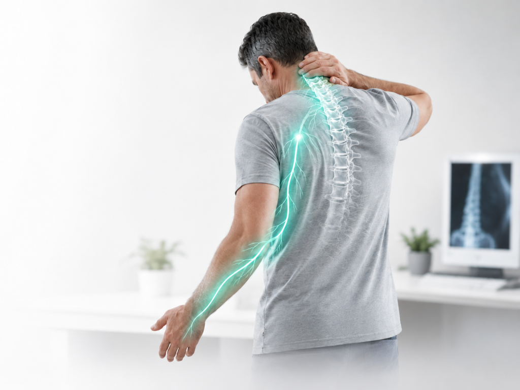 Why Pain Travels into the arm
